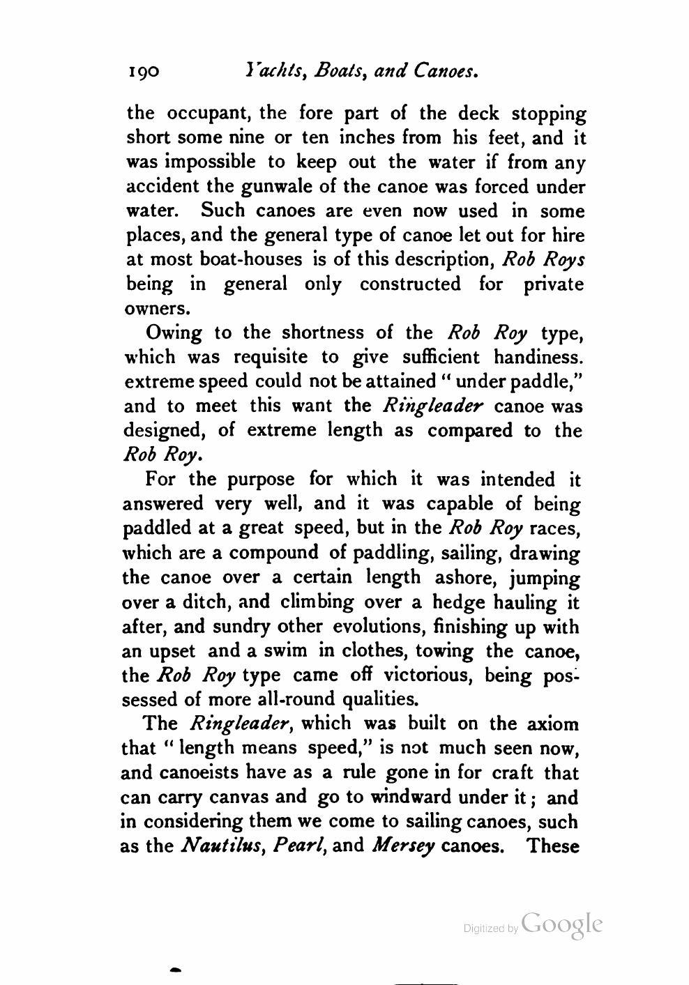 Yachts, Boats and Canoes — страница 210