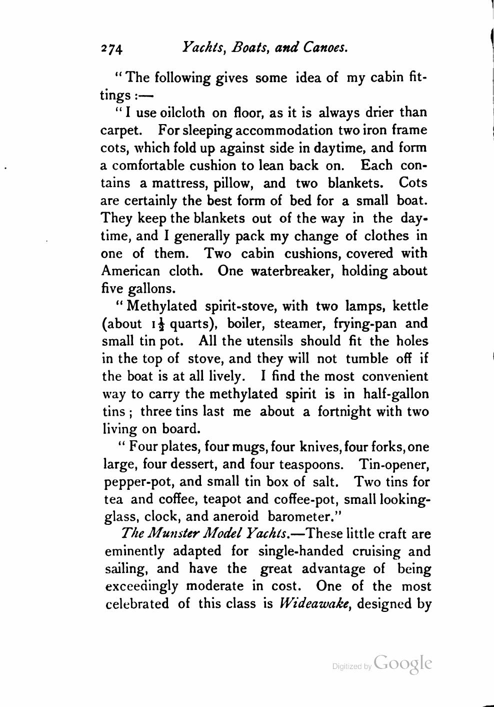 Yachts, Boats and Canoes — страница 296