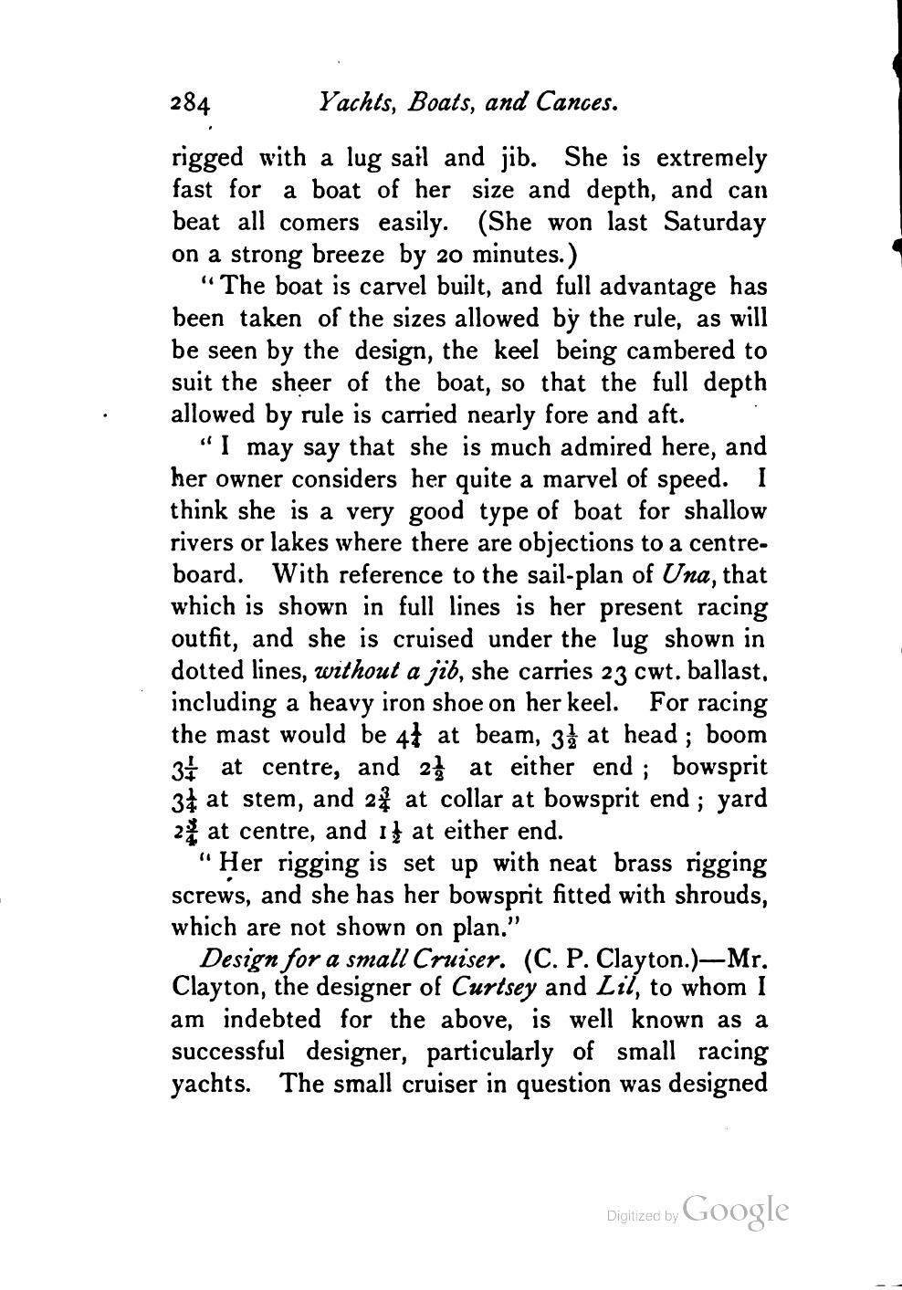 Yachts, Boats and Canoes — страница 308