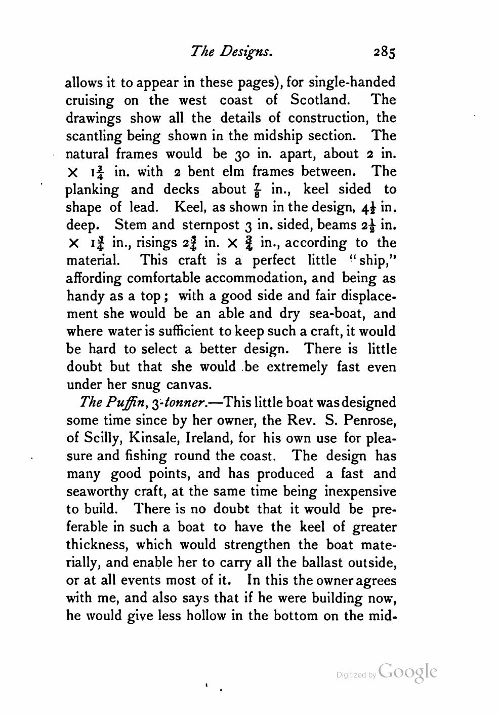 Yachts, Boats and Canoes — страница 309