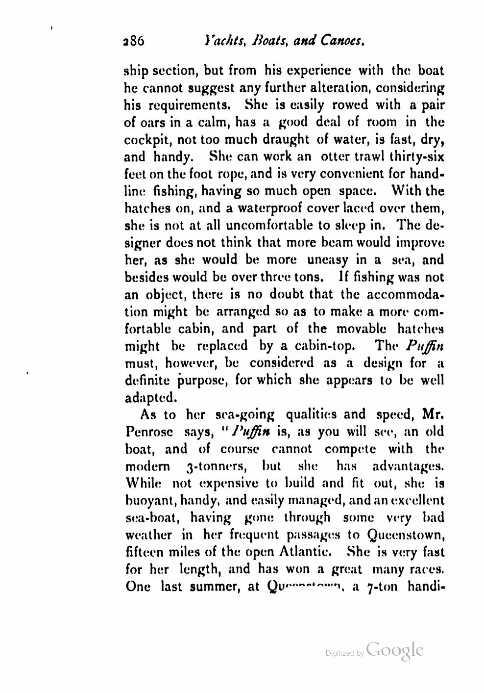 Yachts, Boats and Canoes — страница 310