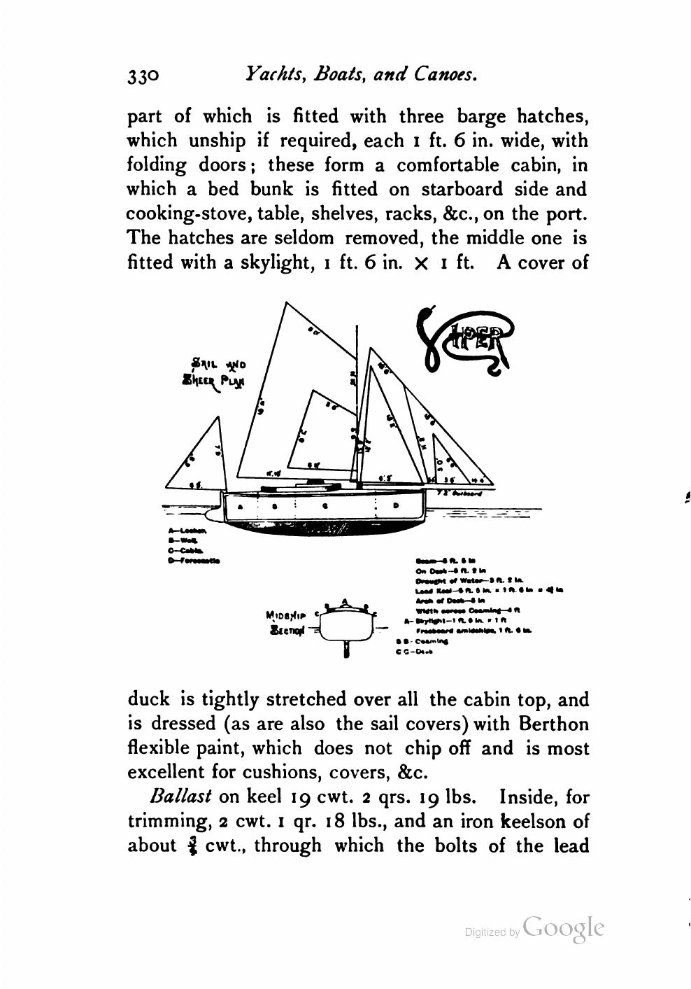 Yachts, Boats and Canoes — страница 358