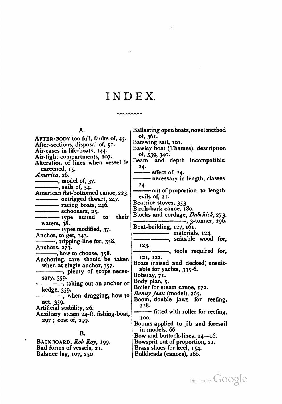 Yachts, Boats and Canoes — страница 407