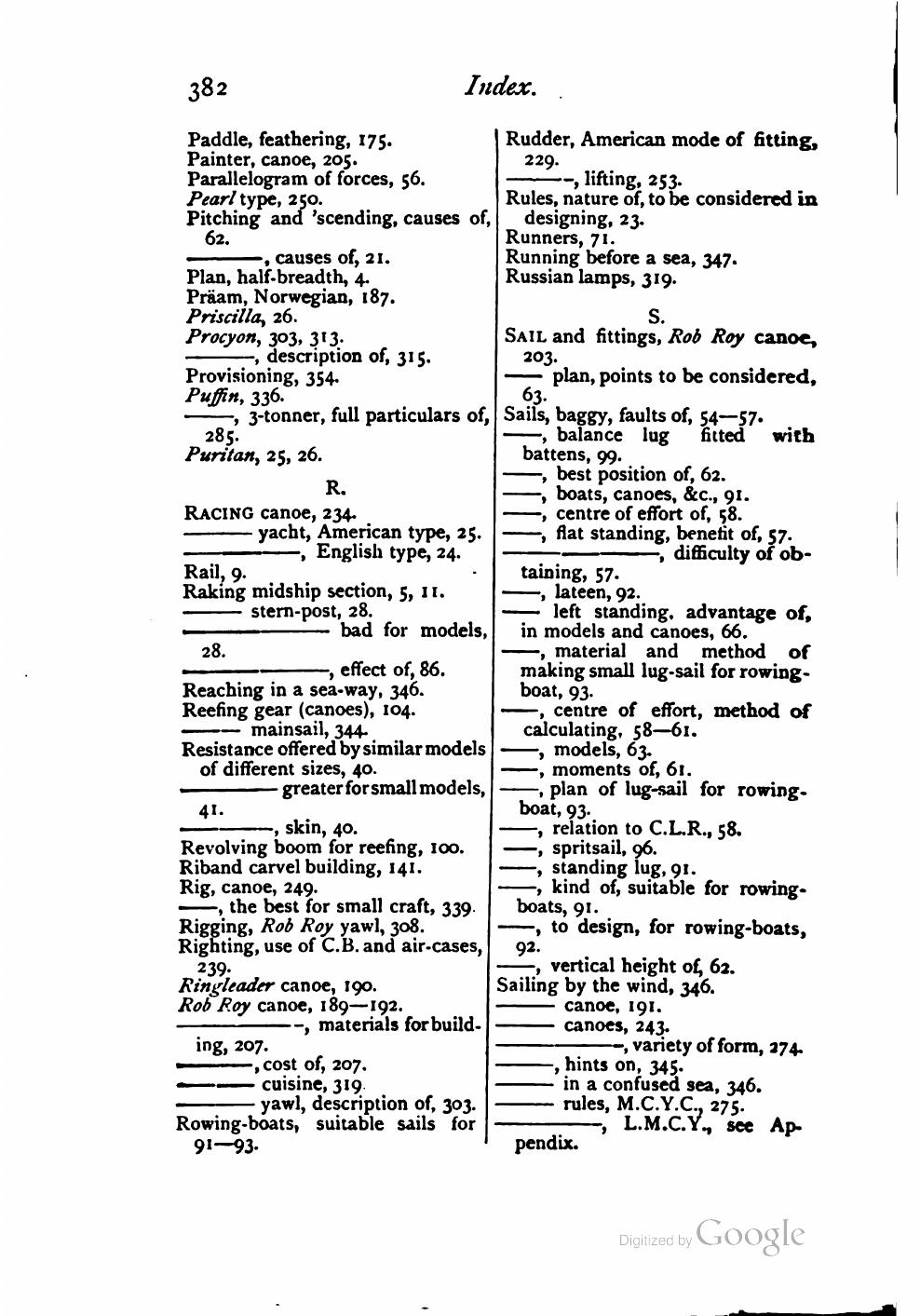 Yachts, Boats and Canoes — страница 410