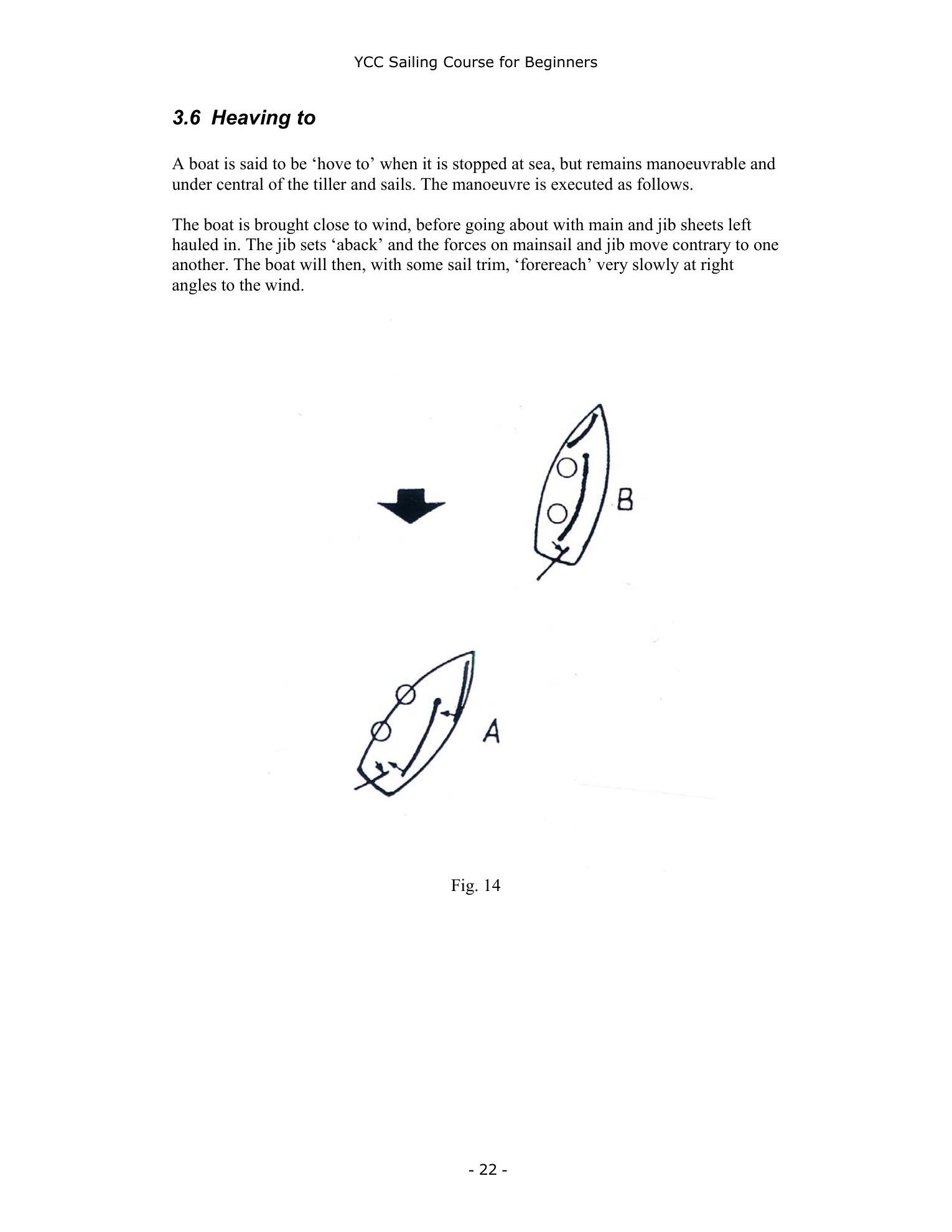 YCC Sailing Course for Beginners — страница 22