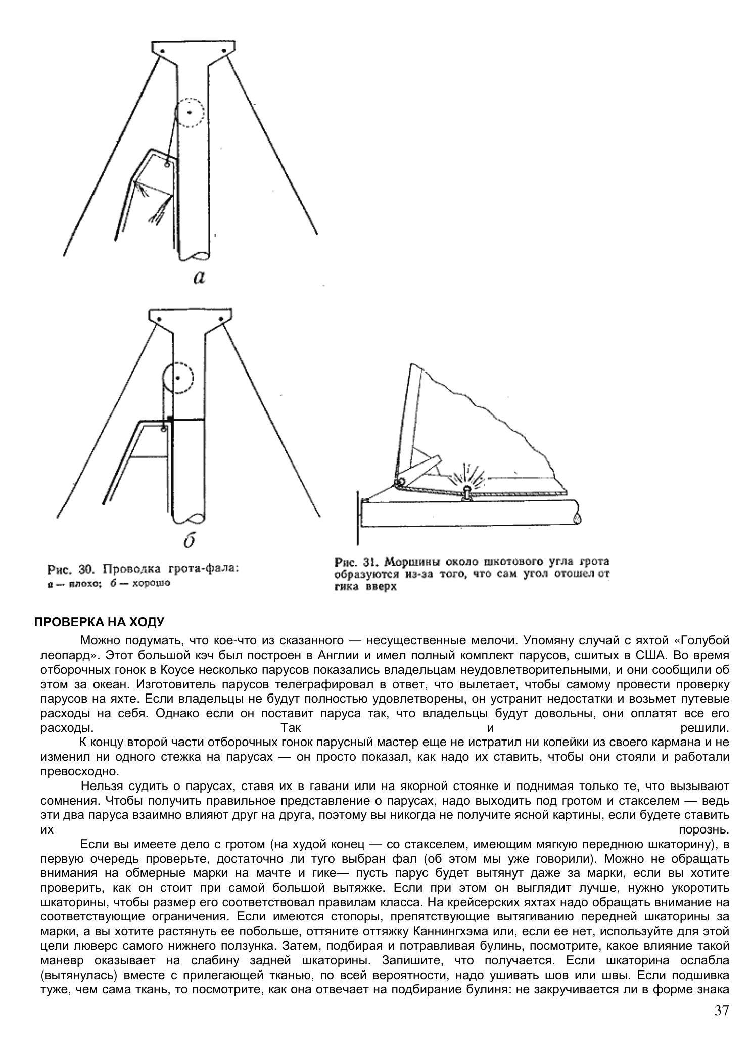 Уход за парусами и их ремонт — страница 37